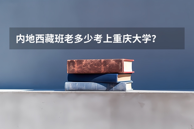 内地西藏班老多少考上重庆大学?