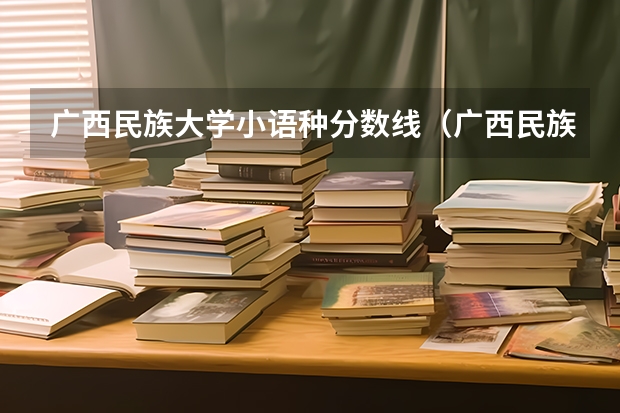 广西民族大学小语种分数线（广西民族大学武鸣校区分数线）