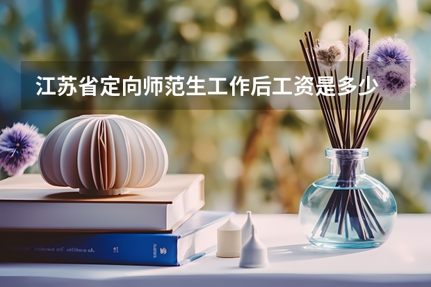 江苏省定向师范生工作后工资是多少