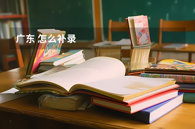 广东 怎么补录