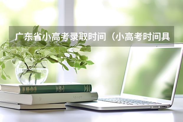 广东省小高考录取时间（小高考时间具体时间广东）