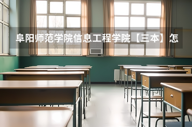 阜阳师范学院信息工程学院【三本】怎么样?