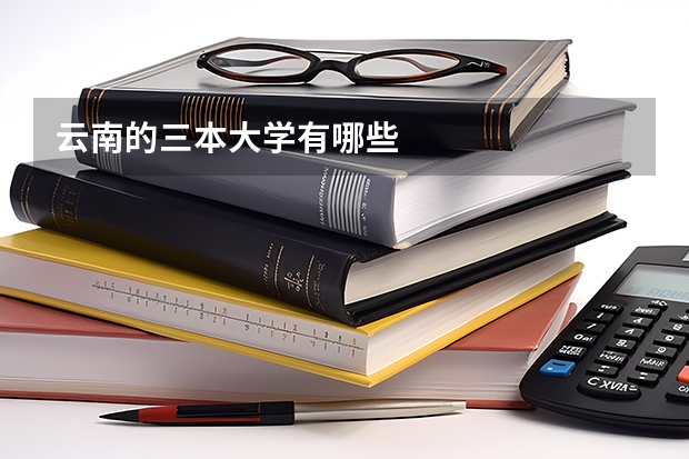 云南的三本大学有哪些