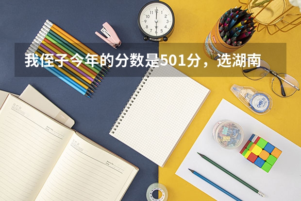 我侄子今年的分数是501分，选湖南哪所二本学校好？ 衡阳师范学院录取分数线