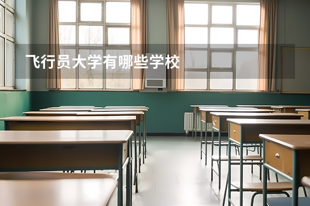 飞行员大学有哪些学校