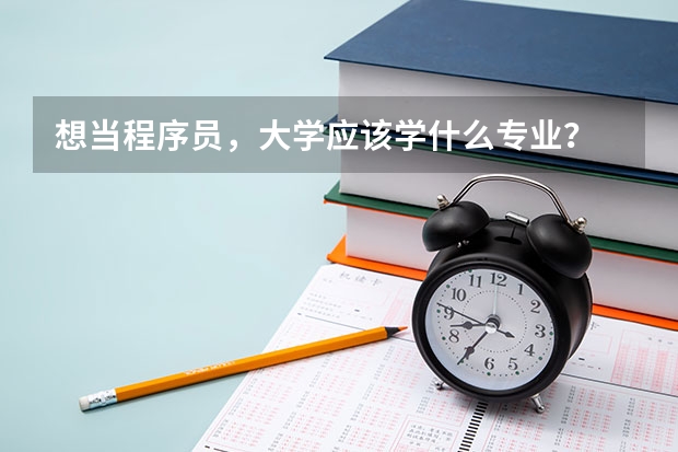 想当程序员，大学应该学什么专业？