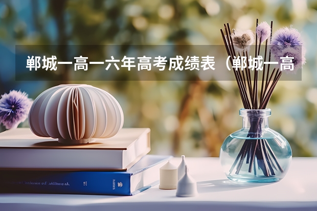 郸城一高一六年高考成绩表（郸城一高高考成绩）