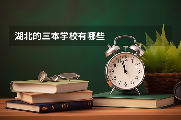 湖北的三本学校有哪些