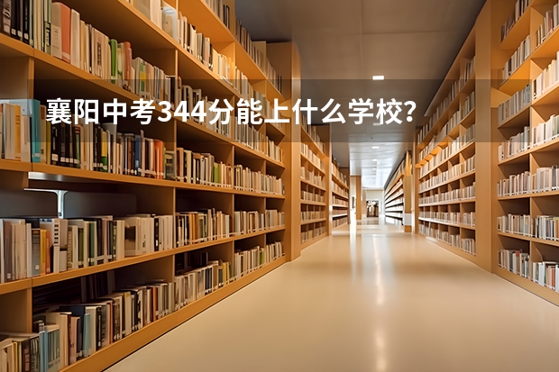 襄阳中考344分能上什么学校？