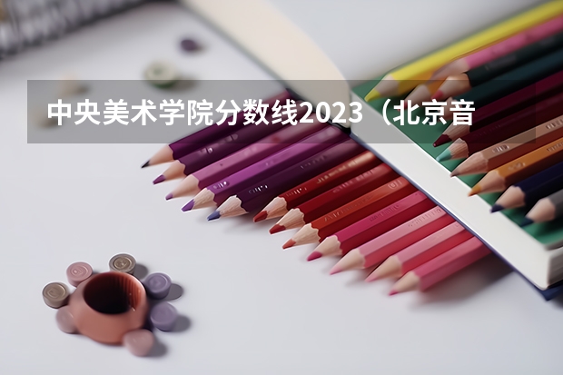 中央美术学院分数线2023（北京音乐学院分数线）