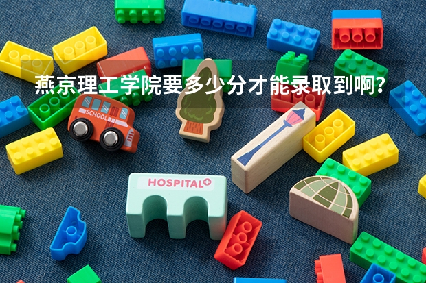 燕京理工学院要多少分才能录取到啊？