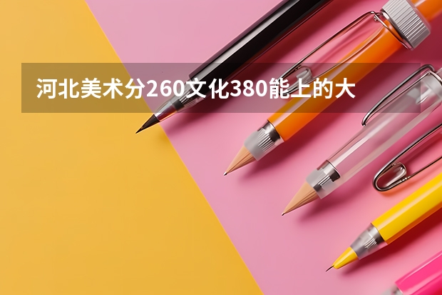 河北美术分260文化380能上的大学（邢台学院专接本录取分数线）