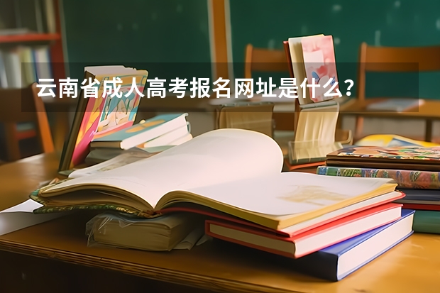 云南省成人高考报名网址是什么？
