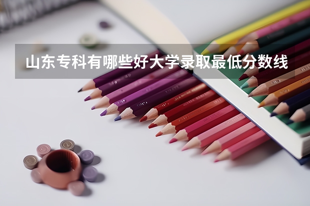 山东专科有哪些好大学录取最低分数线大约是多少