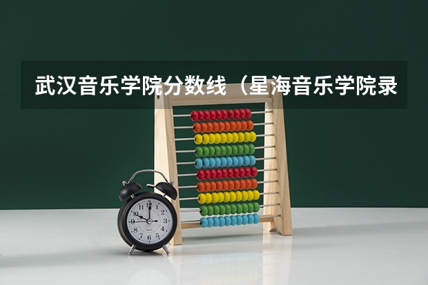 武汉音乐学院分数线（星海音乐学院录取分数线）