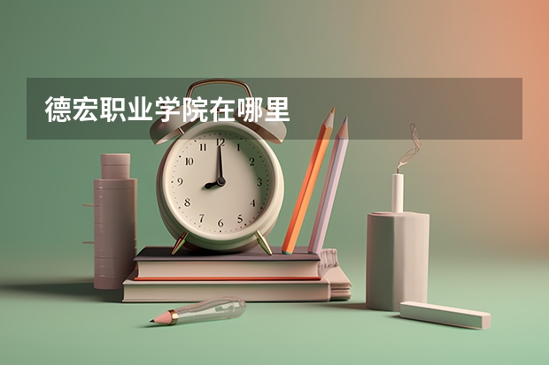 德宏职业学院在哪里