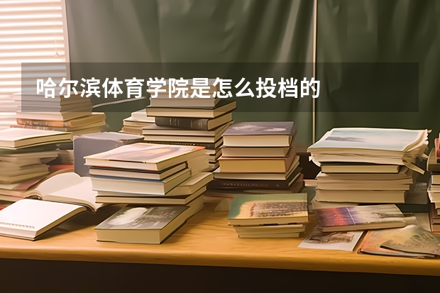 哈尔滨体育学院是怎么投档的