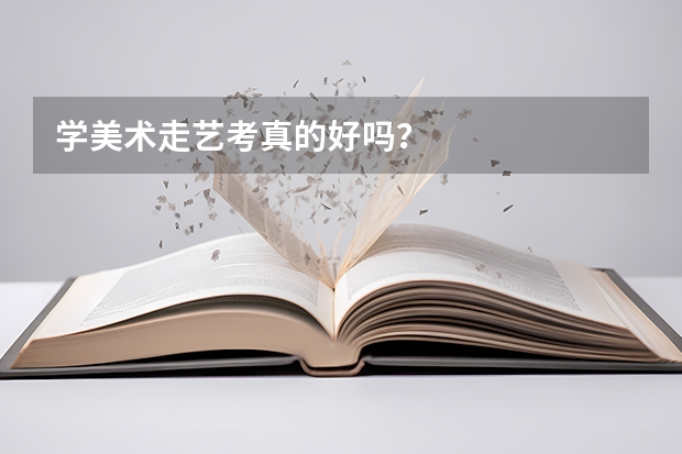 学美术走艺考真的好吗？