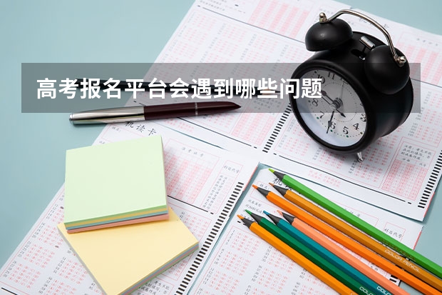 高考报名平台会遇到哪些问题