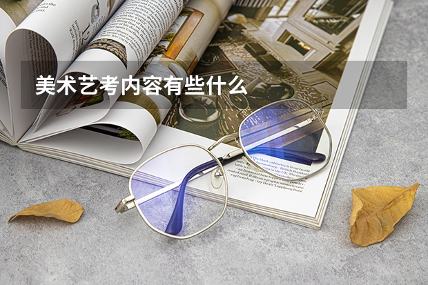 美术艺考内容有些什么