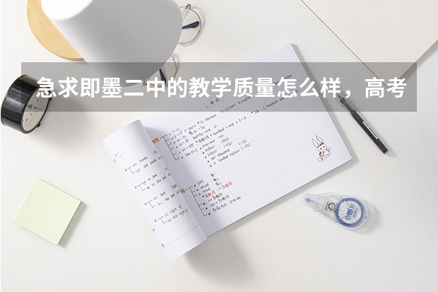 急求即墨二中的教学质量怎么样，高考成绩如何