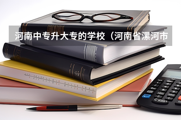 河南中专升大专的学校（河南省漯河市临颍县中招分数线）