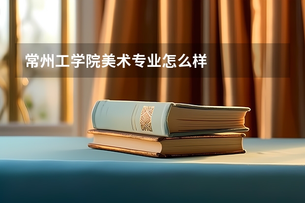 常州工学院美术专业怎么样