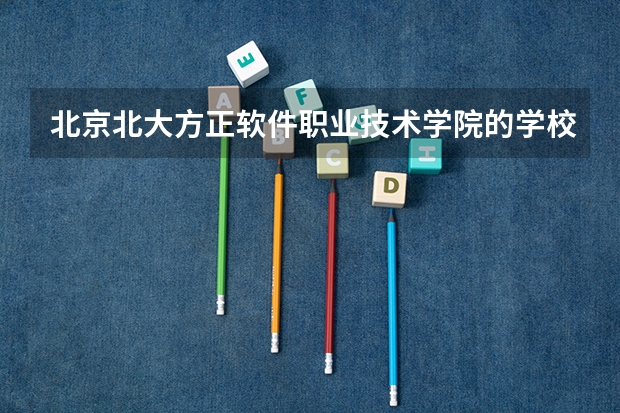 北京北大方正软件职业技术学院的学校代码是什么