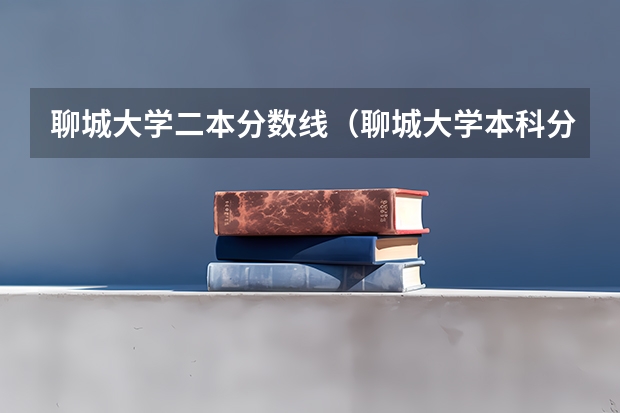 聊城大学二本分数线（聊城大学本科分数线）