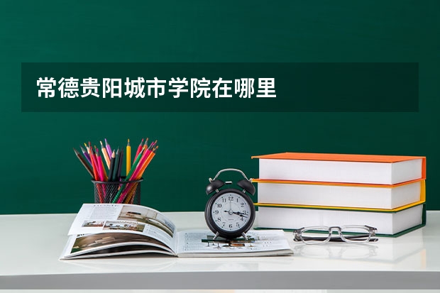 常德贵阳城市学院在哪里