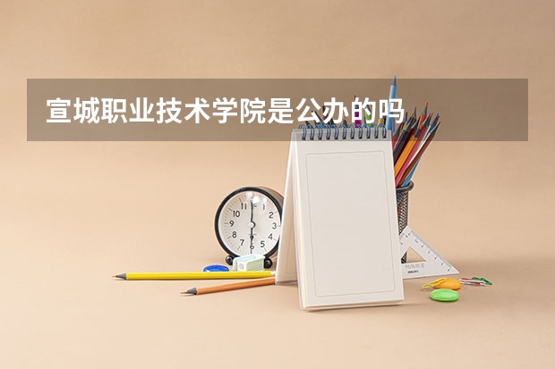 宣城职业技术学院是公办的吗