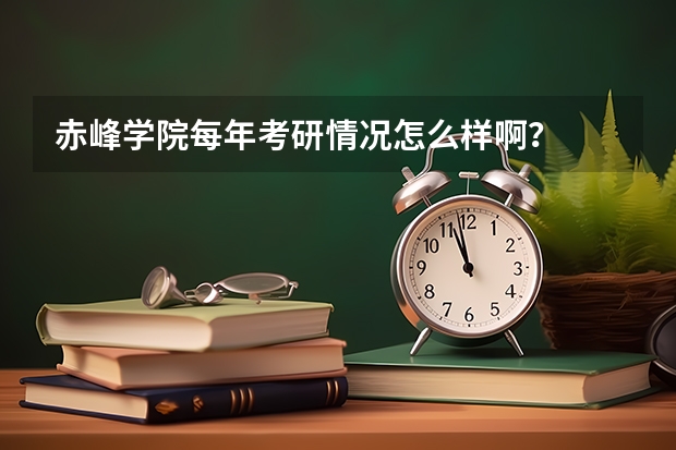 赤峰学院每年考研情况怎么样啊？