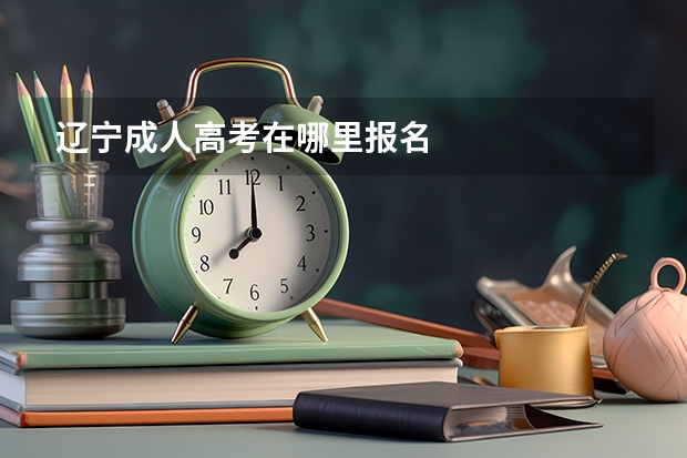 辽宁成人高考在哪里报名