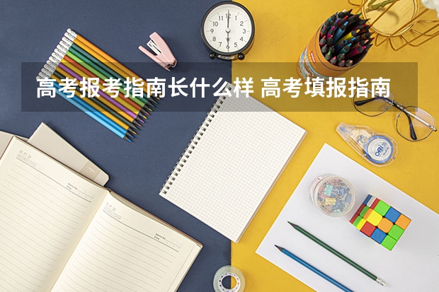 高考报考指南长什么样 高考填报指南是什么