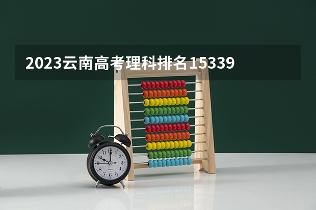 2023云南高考理科排名153398的考生报什么大学 历年录取分数线