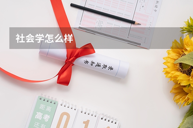 社会学怎么样