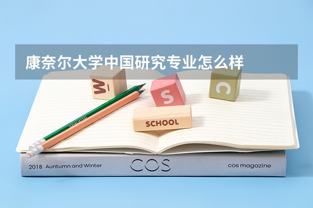 康奈尔大学中国研究专业怎么样