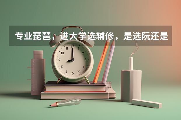 专业琵琶，进大学选辅修，是选阮还是古筝比较好呢？还是钢琴呢？。