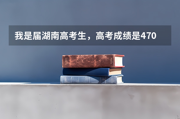 我是届湖南高考生，高考成绩是470，我有希望谨进华中科技大学文华学院吗？拜托给个客观的答案阿