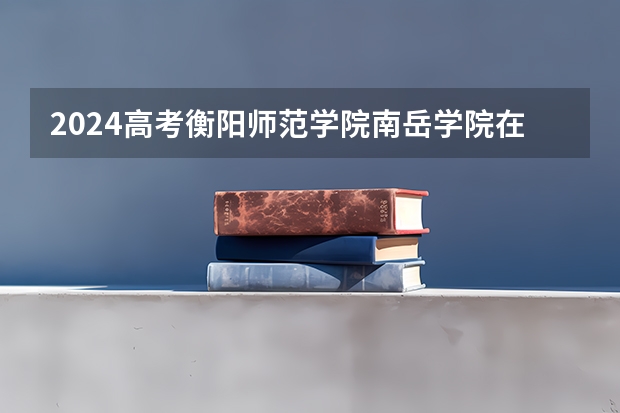 2024高考衡阳师范学院南岳学院在海南招生计划