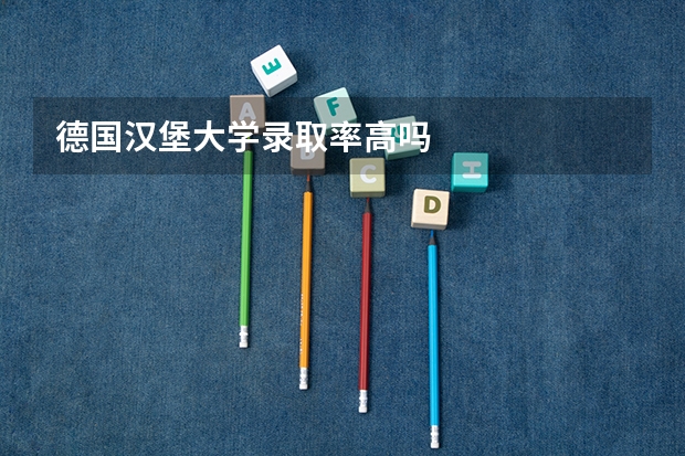 德国汉堡大学录取率高吗