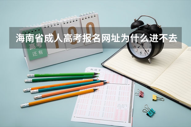 海南省成人高考报名网址为什么进不去?