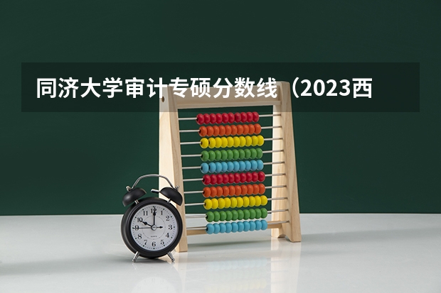 同济大学审计专硕分数线（2023西南政法大学考研分数线？）