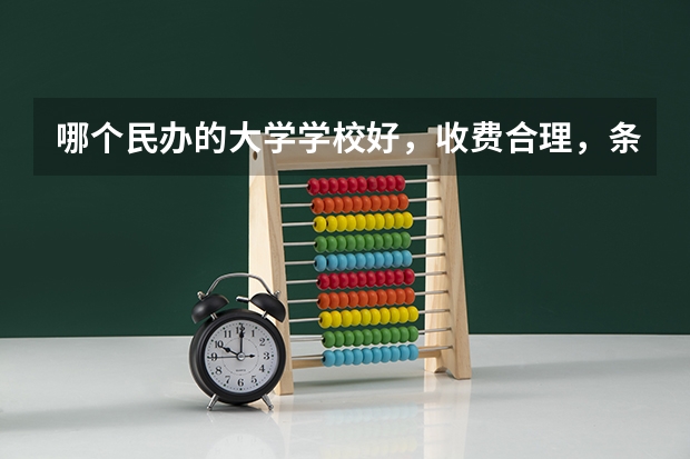 哪个民办的大学学校好，收费合理，条件好，最好是河南省的