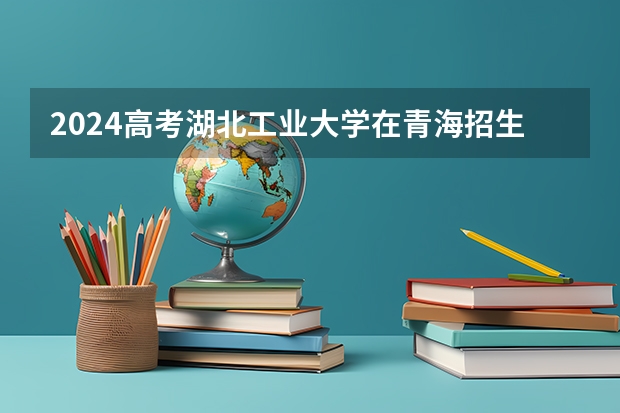 2024高考湖北工业大学在青海招生计划