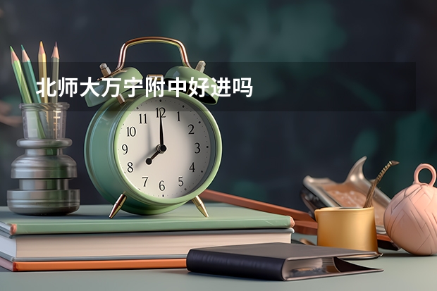 北师大万宁附中好进吗