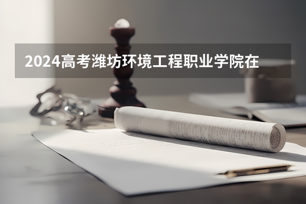 2024高考潍坊环境工程职业学院在青海招生计划